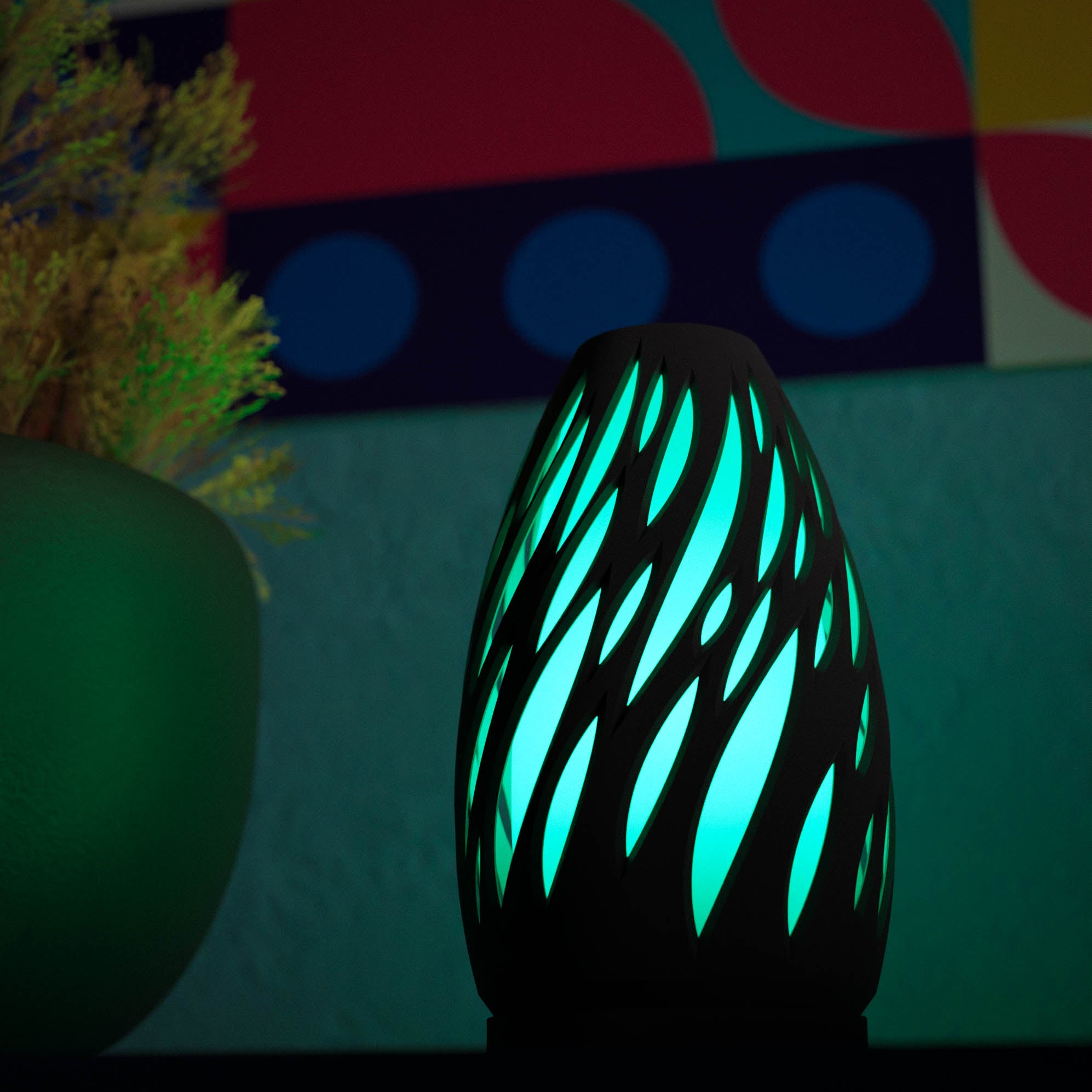 3D Printed Spectra Lamp