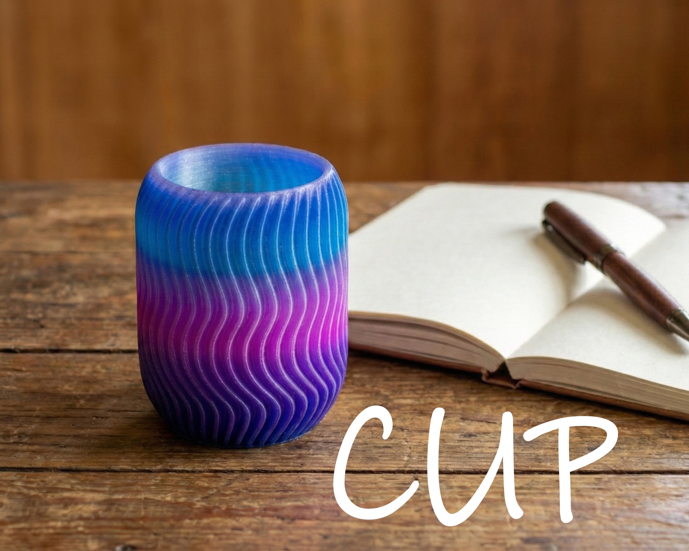 Wavy 3D Print Cup