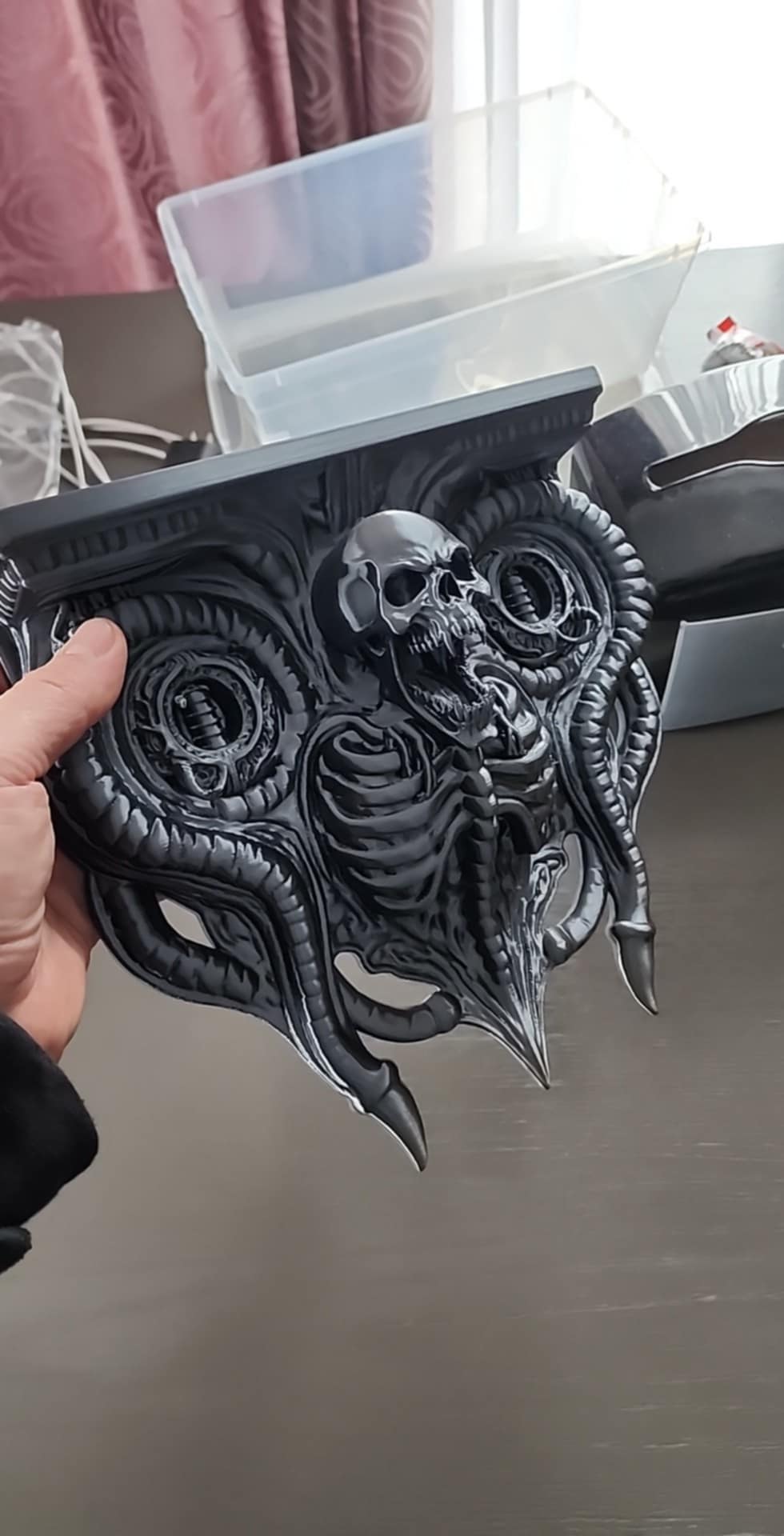 Giger Style Sculpture
