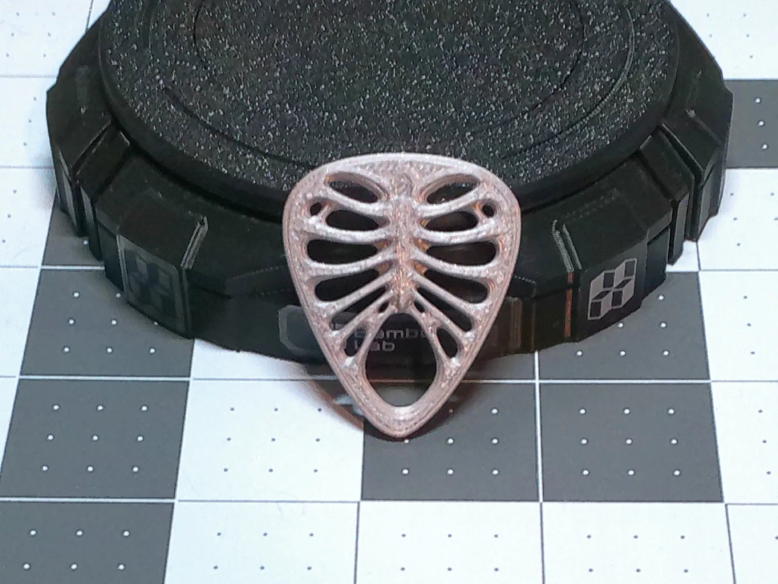 3D Printed Ribcage Guitar Picks - 10 Pack