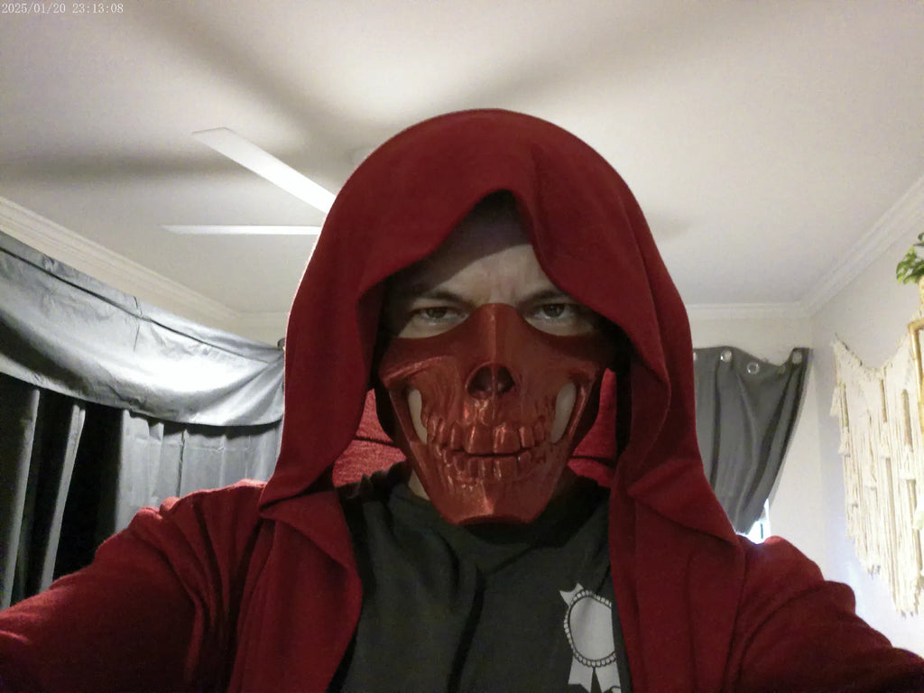 3D Printed Skeleton Mask