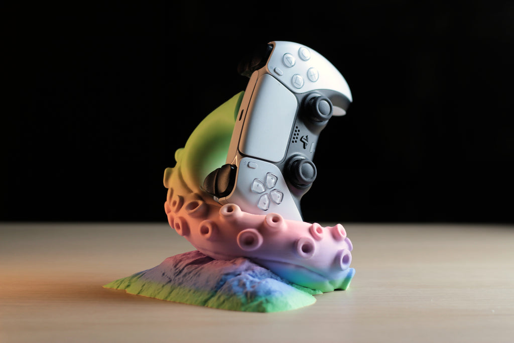3D Printed Tentacle PS5 controller stand