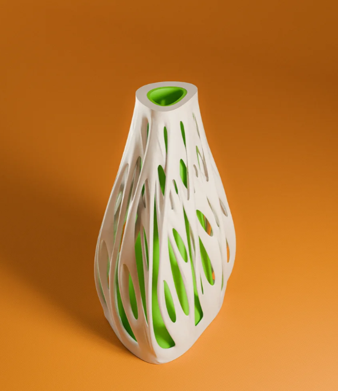 3d Printed Bone Vase